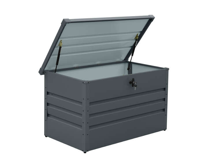 floraworld Metall Aufbewahrungsbox 270 l mit Schloss